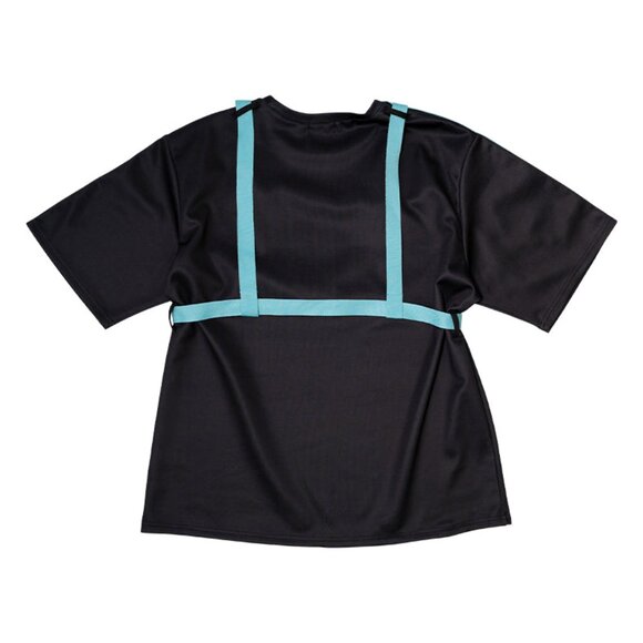 NEW ACDC RAG - Error Code Cyberpunk Tech Oversized Black Blue Tee - Picture 2 of 10